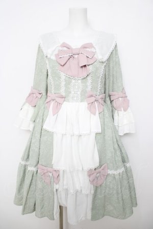 画像: axes femme kawaii / メアリー姫袖ドレス  ミント Y-26-04-01-151-AX-OP-SZ-ZY