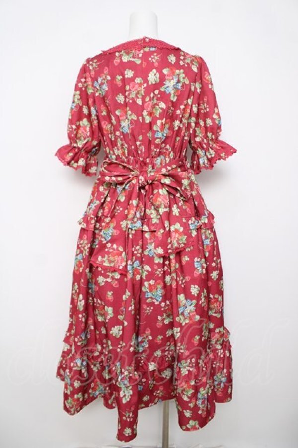 画像2: axes femme kawaii / クラシックベリーワンピース M 赤 Y-26-04-01-153-AX-OP-SZ-ZY (2)