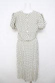 画像2: INGEBORG / 袖タックデザインドットワンピース F オフ Y-26-04-01-157-LO-OP-SZ-ZY (2)