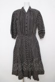 画像1: INGEBORG / ドット柄ワンピース F 黒 Y-26-04-01-158-LO-OP-SZ-ZY (1)