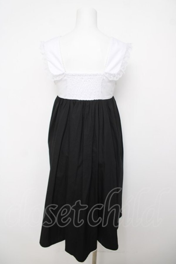 画像2: pain / ラウンドカラータックドレス F ブラック Y-26-04-01-166-LO-OP-SZ-ZY (2)