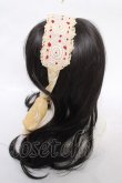 画像2: romantic marionette / 薔薇レースヘッドドレス  ワイン Y-26-04-01-027-LO-AC-SZ-ZY (2)