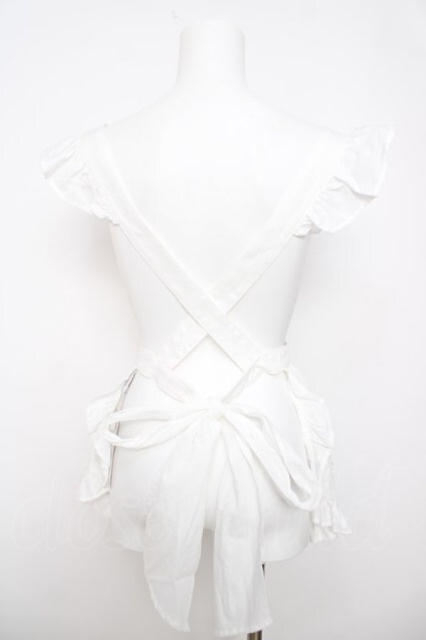 画像2: BABY, THE STARS SHINE BRIGHT / お菓子な星空のエプロン  ホワイト/ラベンダー Y-26-04-01-172-BA-OP-SZ-ZY (2)