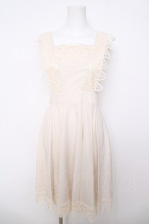 画像: Innocent World / ロワールエプロン  生成り Y-26-04-01-173-IW-OP-AS-ZY