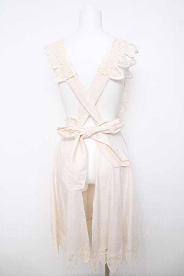 画像2: Innocent World / ロワールエプロン  生成り Y-26-04-01-173-IW-OP-AS-ZY (2)