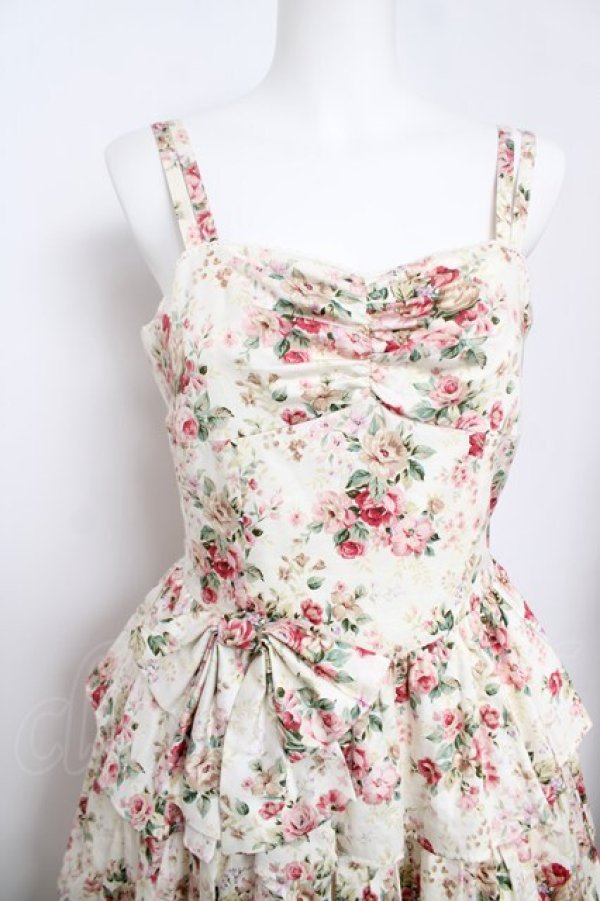 画像3: Victorian maiden / ロココブーケティアードリボンドレス  ピンク Y-26-04-01-178-CL-OP-AS-ZY (3)