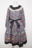 画像1: Melody BasKet / Royal Berry フロントボタンワンピース M グレー Y-26-04-01-181-LO-OP-SZ-ZY (1)