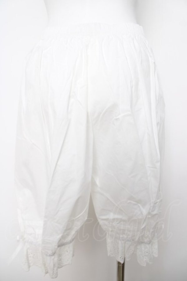 画像2: Chalmiere / コットンドロワーズ M 白 Y-26-04-01-184-LO-PA-SZ-ZY (2)