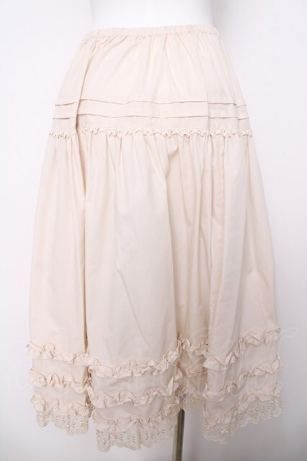 画像2: Innocent World / ペチスカート  生成り Y-26-04-01-186-IW-SK-AS-ZY (2)