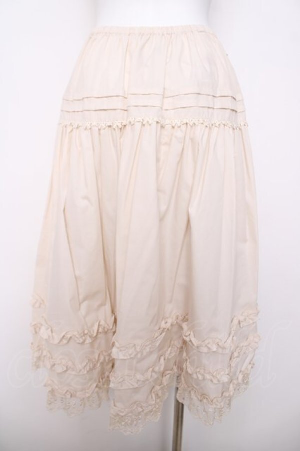 画像2: Innocent World / ペチスカート  生成り Y-26-04-01-187-IW-SK-AS-ZY (2)