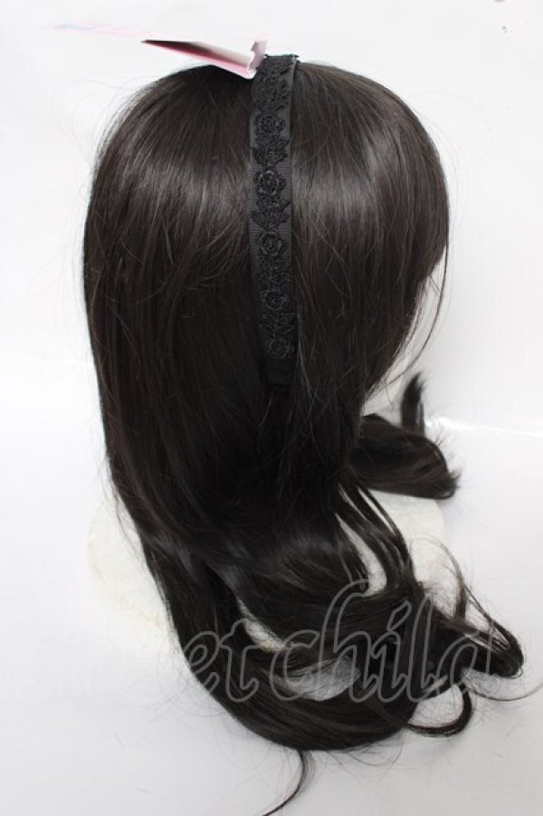 画像3: m petit by misako / サンリオキャラクターズコラボ クロミカチューシャ  中黒 Y-26-04-01-035-LO-AC-SZ-ZY (3)