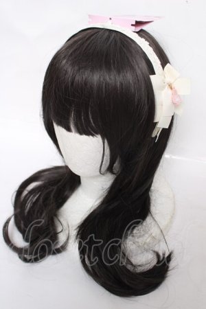 画像: m petit by misako / AM*MAカチューシャ  濃白 Y-26-04-01-038-LO-AC-SZ-ZY