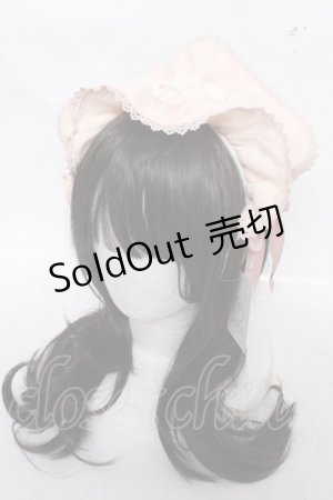 画像: axes femme kawaii / ドットチュールフリルカチューシャ  ピンク Y-26-04-01-042-AX-AC-SZ-ZY