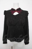画像1: axes femme POETIQUE / チャイナバタフライ刺繍ブラウス  黒 Y-26-04-03-056-AX-BL-SZ-ZY (1)