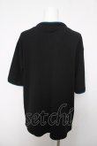 画像2: axes femme / マオカラーチャイナ風トップス  黒 Y-26-04-03-064-AX-TO-SZ-ZY (2)