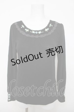 画像: axes femme / ガーデンインナープルオーバー  黒 Y-26-04-03-066-AX-TO-SZ-ZY