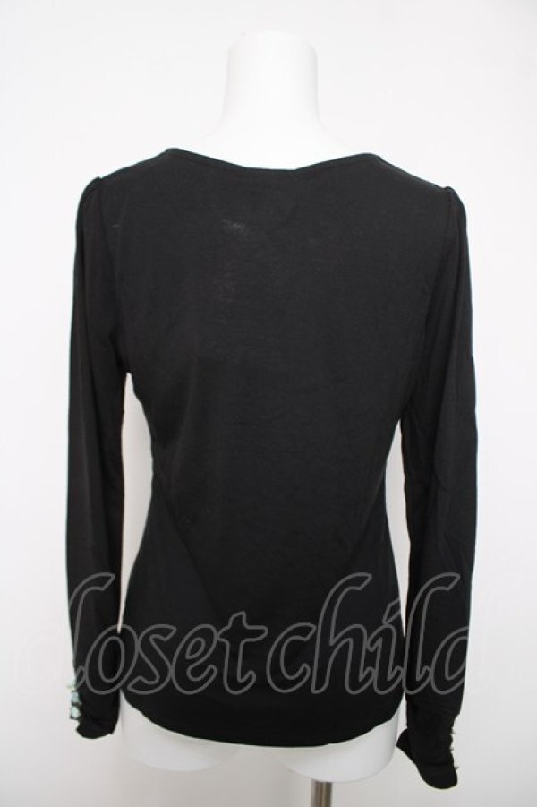 画像2: axes femme / ガーデンインナープルオーバー  黒 Y-26-04-03-066-AX-TO-SZ-ZY (2)