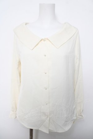 画像: F＆A / 2WAYオフショルカラーブラウス  生成り Y-26-04-03-075-LO-BL-SZ-ZY