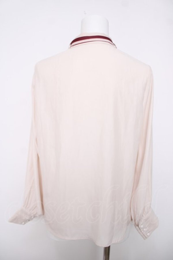 画像2: an another angelus / スカーフタイブラウス  生成り Y-26-04-03-076-CA-BL-SZ-ZY (2)