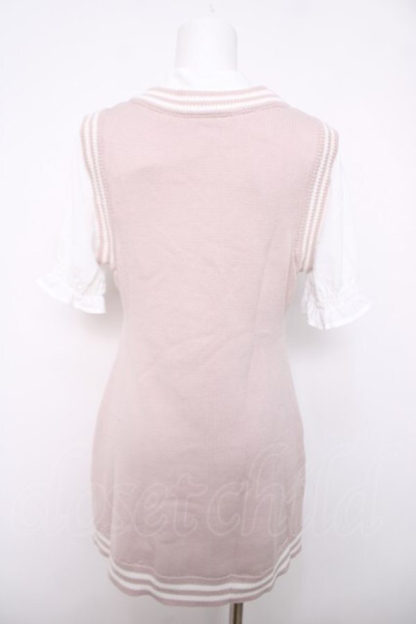 画像2: evelyn / 重ね着風トップス  ピンク Y-26-04-03-077-LO-TO-SZ-ZY (2)