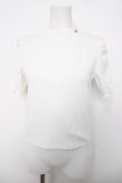 画像1: evelyn / リブトップス  白 Y-26-04-03-080-LO-TO-SZ-ZY (1)