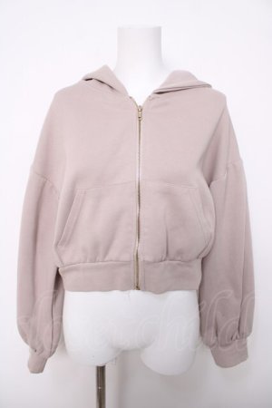 画像: evelyn / ショートパーカー  ベージュ Y-26-04-03-087-LO-TO-SZ-ZY