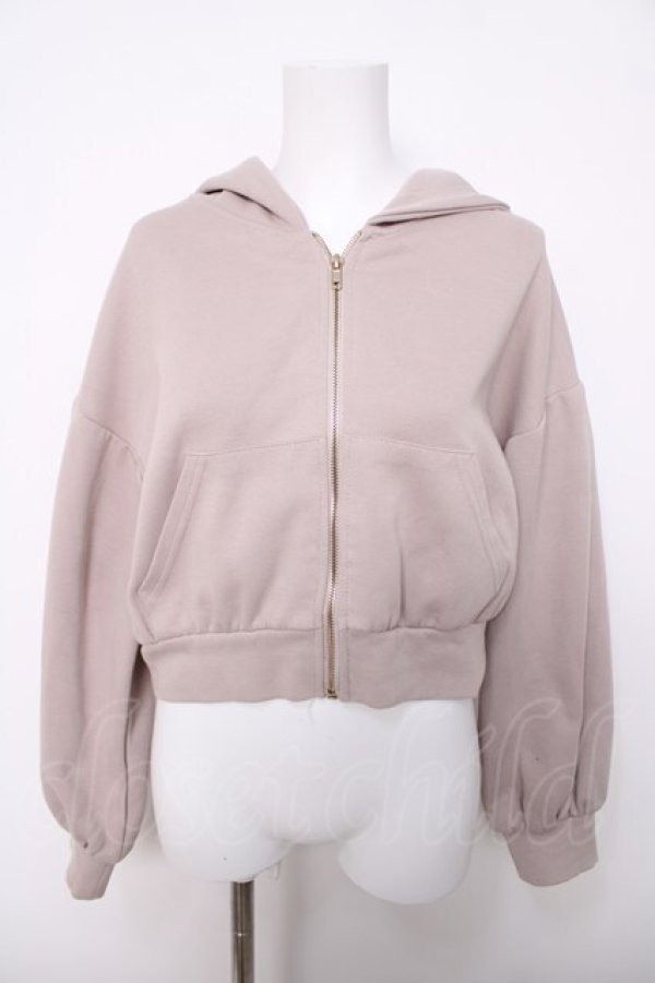 画像1: evelyn / ショートパーカー  ベージュ Y-26-04-03-087-LO-TO-SZ-ZY (1)