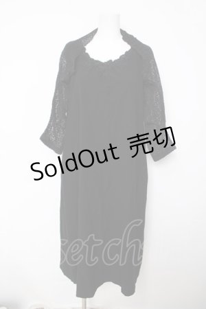画像: INGEBORG / ボレロ付きワンピース  黒 Y-26-04-03-119-LO-OP-SZ-ZY