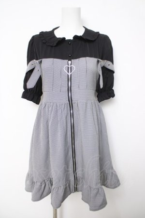 画像: MA*RS / 切替ワンピース  黒 Y-26-04-03-127-EL-OP-SZ-ZY