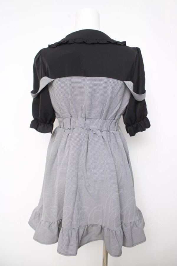 画像2: MA*RS / 切替ワンピース  黒 Y-26-04-03-127-EL-OP-SZ-ZY (2)