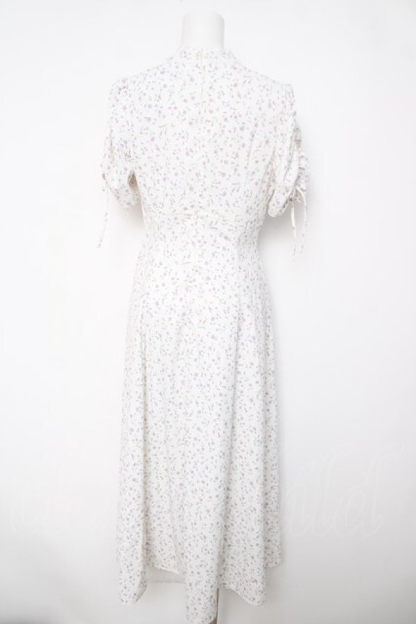 画像2: Ank Rouge / 花柄ワンピース  白 Y-26-04-03-128-CA-OP-SZ-ZY (2)