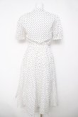 画像2: INGEBORG / ドット柄ワンピース  シロ Y-26-04-03-129-LO-OP-SZ-ZY (2)