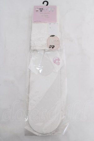 画像: m petit by misako / AMOVKマイメロリボンレース  白 Y-26-04-03-016-LO-ZA-SZ-ZY