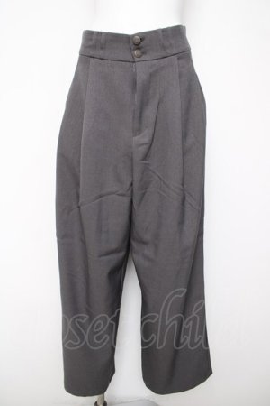 画像: axes femme / カジュアルパンツ  グレー Y-26-04-03-138-AX-PA-SZ-ZY