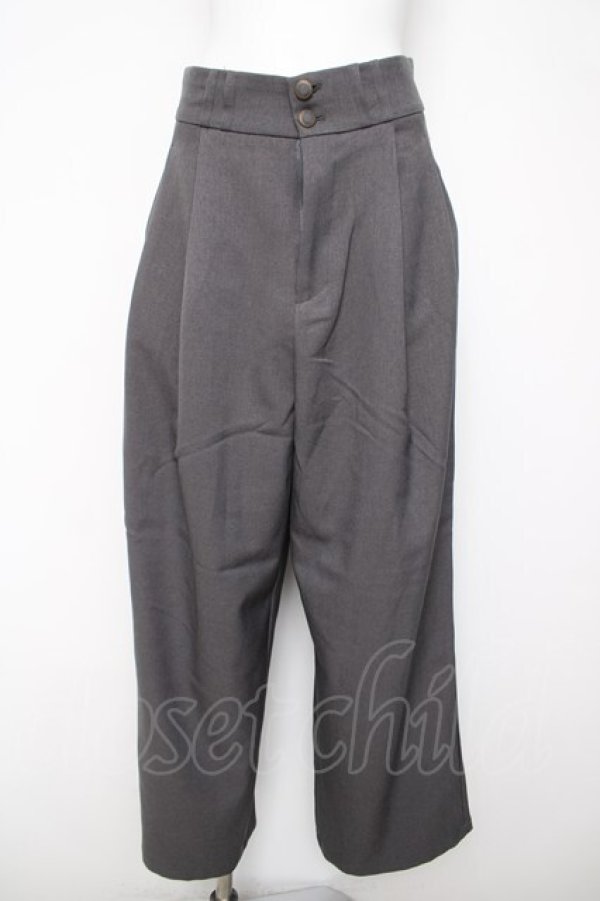 画像1: axes femme / カジュアルパンツ  グレー Y-26-04-03-138-AX-PA-SZ-ZY (1)