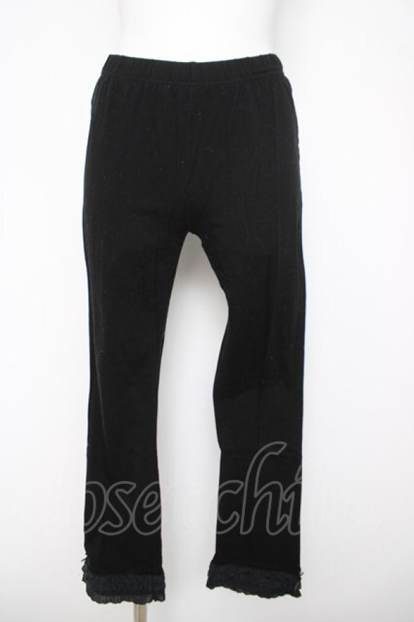 画像1: PINK HOUSE / ドロワーズ  黒 Y-26-04-03-140-LO-PA-SZ-ZY (1)