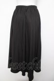 画像2: axes femme / ジップフリルスカート  黒 Y-26-04-03-147-AX-SK-SZ-ZY (2)