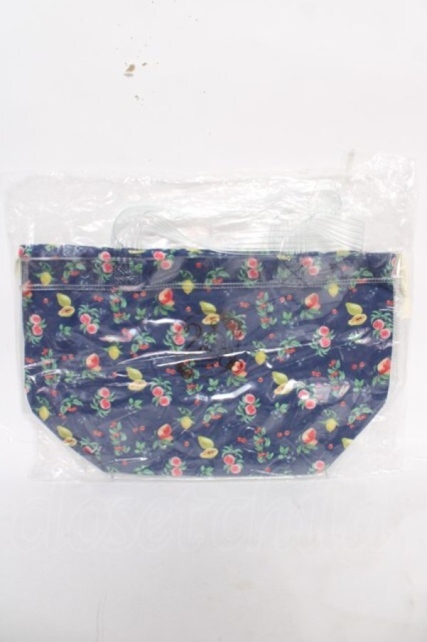 画像1: axes femme / ノベルティ巾着付きビニールバッグ   Y-26-04-03-019-AX-BG-SZ-ZY (1)