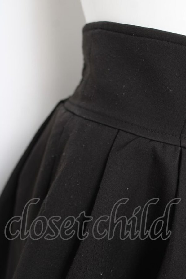 画像3: evelyn / ダブルフレアスカート F 黒 Y-26-04-03-169-LO-SK-SZ-ZY (3)