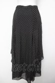 画像2: INGEBORG / ドット柄スカート  黒 Y-26-04-03-177-LO-SK-SZ-ZY (2)