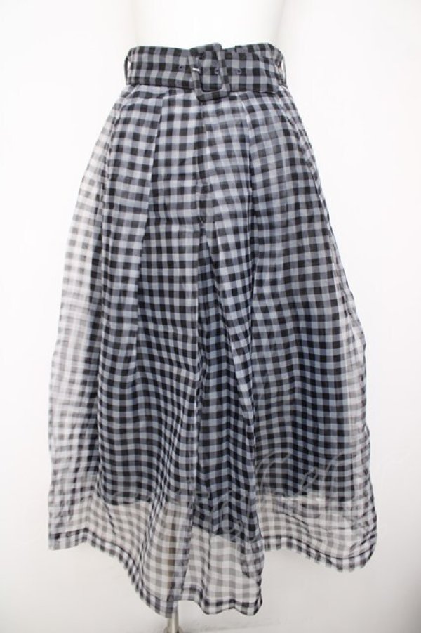 画像1: an another angelus / シアーギンガムチェックタックスカート   Y-26-04-03-179-CA-SK-SZ-ZY (1)