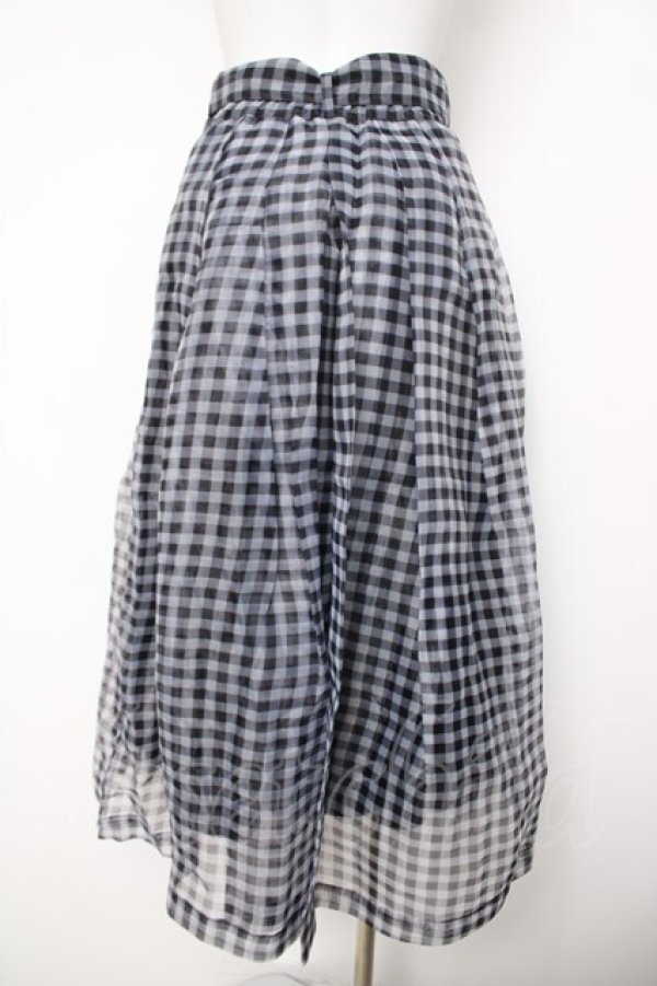 画像2: an another angelus / シアーギンガムチェックタックスカート   Y-26-04-03-179-CA-SK-SZ-ZY (2)