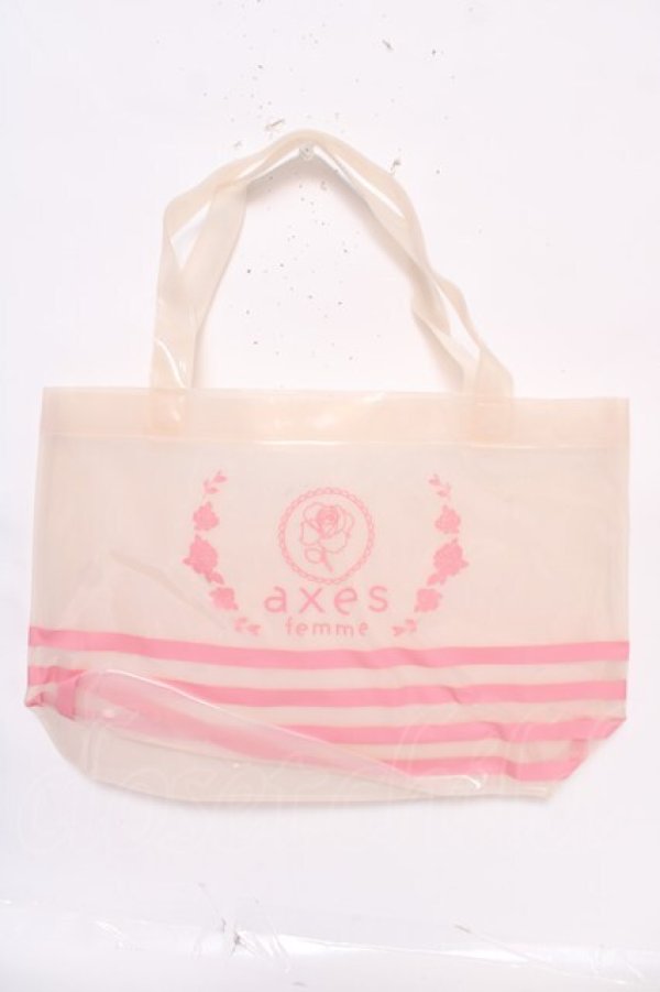 画像1: axes femme / クリアトートバッグ   Y-26-04-03-028-AX-BG-SZ-ZY (1)