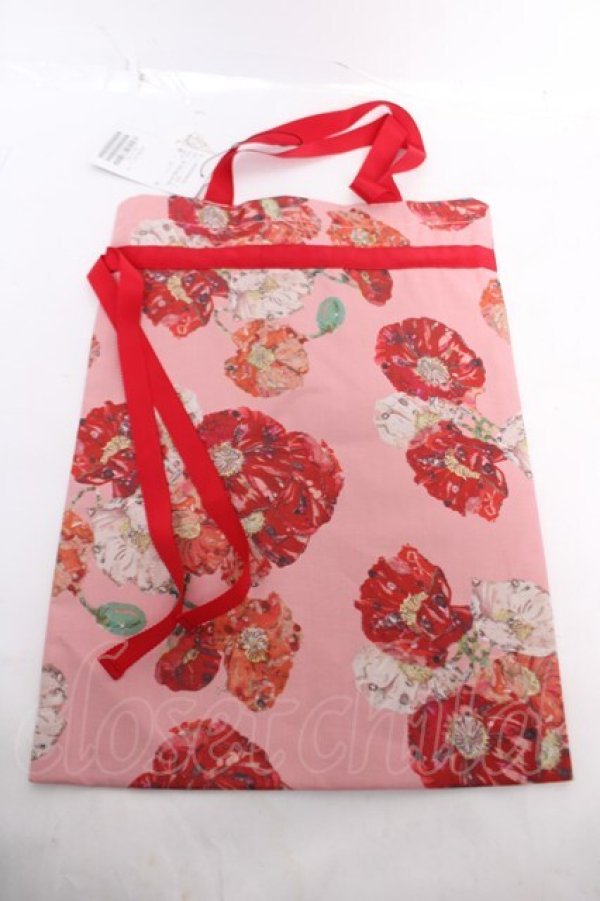 画像2: INGEBORG / 花柄バック  ピンク Y-26-04-03-034-LO-BG-SZ-ZY (2)