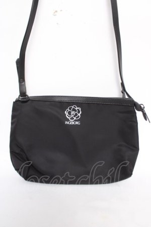 画像: INGEBORG / ポーチショルダーバック  黒 Y-26-04-03-035-LO-BG-SZ-ZY