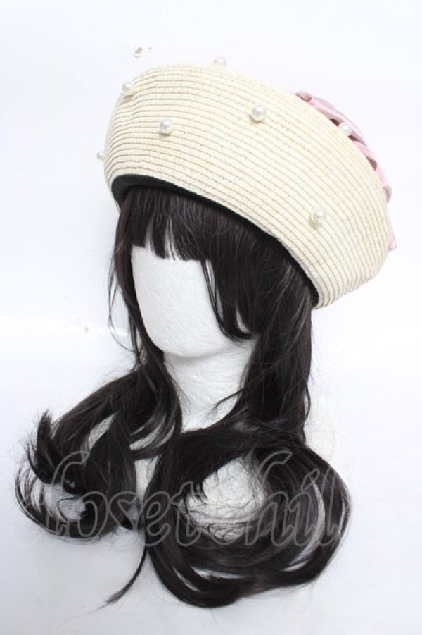 画像2: axes femme kawaii / リボンサマーベレー  ピンク Y-26-04-03-040-AX-AC-SZ-ZY (2)