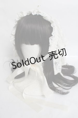 画像: ATELIER　Ruby / フラワーレースヘッドドレス  アイボリー Y-26-04-05-042-EL-AC-SZ-ZY