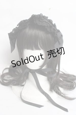 画像: BABY, THE STARS SHINE BRIGHT / Creamy Ribbonヘッドドレス【2025年】  黒 Y-26-04-05-045-BA-AC-AS-ZY