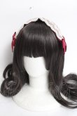 画像3: Pina sweetcollection / ドールレースカチューシャ  ワイン Y-26-04-05-052-LO-AC-AS-ZY (3)