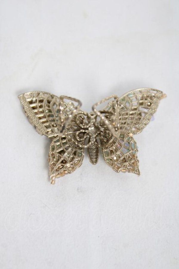 画像4: axes femme / 蝶×ローズリング  サックス×ゴールド Y-26-04-05-005-AX-AC-SZ-ZY (4)